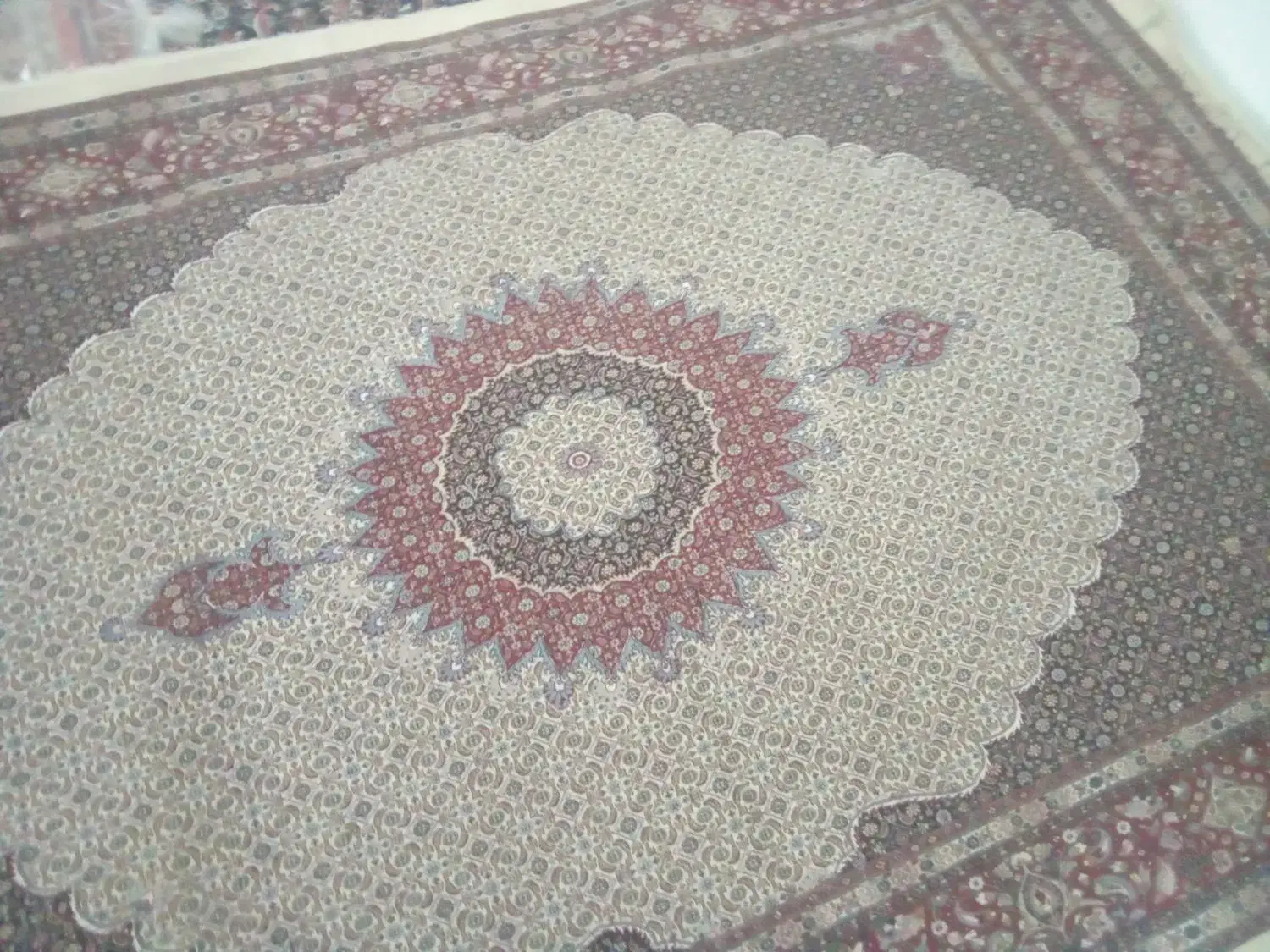 قالین دست باف نه متری|فرش|بیرجند, |دیوار