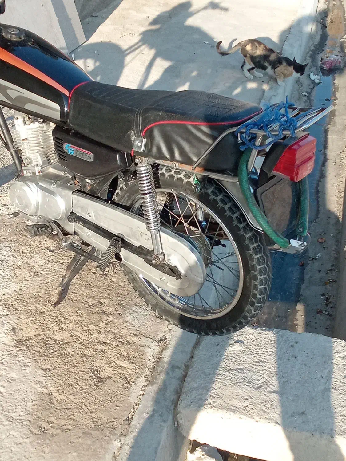 هوندا مزایده|موتورسیکلت|شیراز, کفترک|دیوار