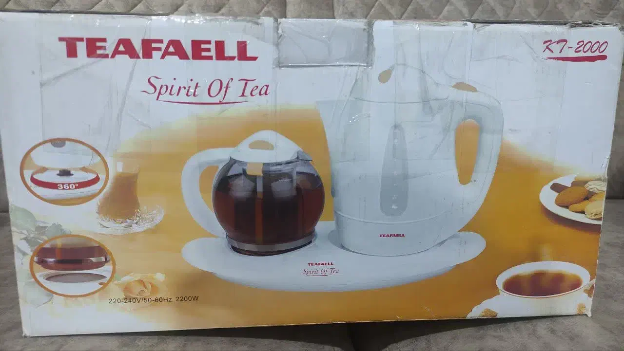 کتری و قوری برقی TEAFAELL|سماور، چایساز، قهوهساز|باغستان, |دیوار