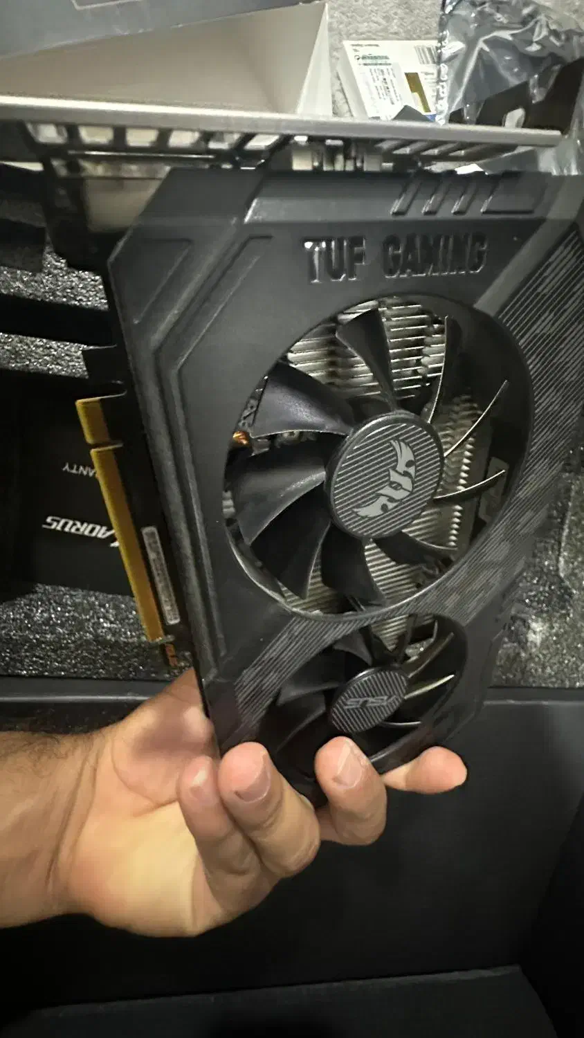 کارت گرافیگ TUF GTX 1660TI O6GB|قطعات و لوازم جانبی رایانه|بندر کنگان, |دیوار