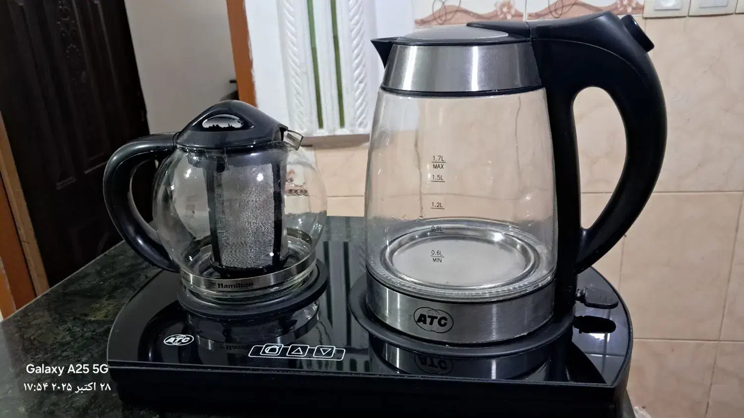 چای ساز برقی صفحه لمسی|سماور، چایساز، قهوهساز|بندر ماهشهر, |دیوار