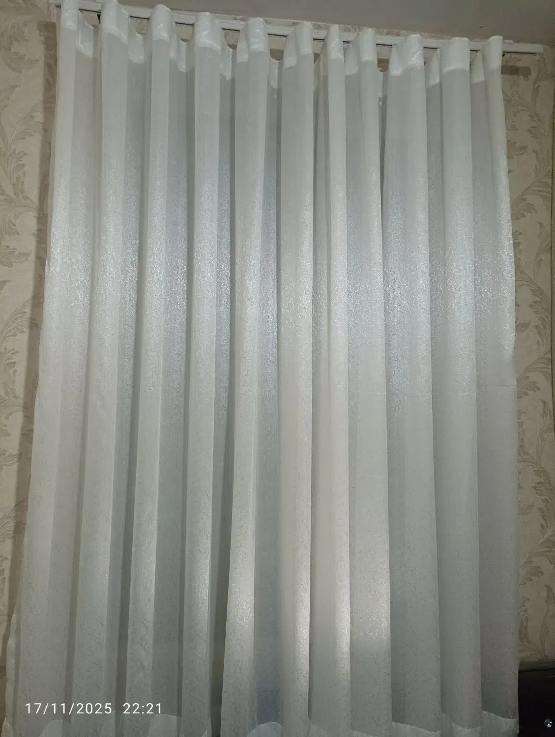 پرده پذیرایی پانچ دارمینیمال|پرده، رانر، رومیزی|فردیس, شهرک ۱۱۰|دیوار