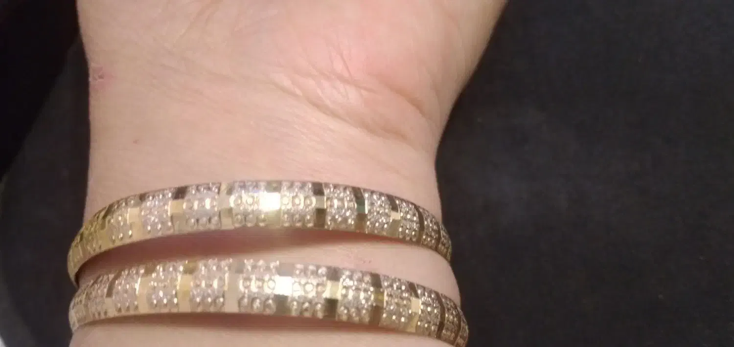 یک جفت النگوی طلا سایز۱|جواهرات|بروجرد, |دیوار