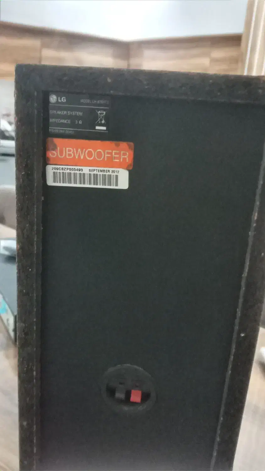 ساب ووفر خانگی|سیستم صوتی خانگی|رشت, علی آباد|دیوار