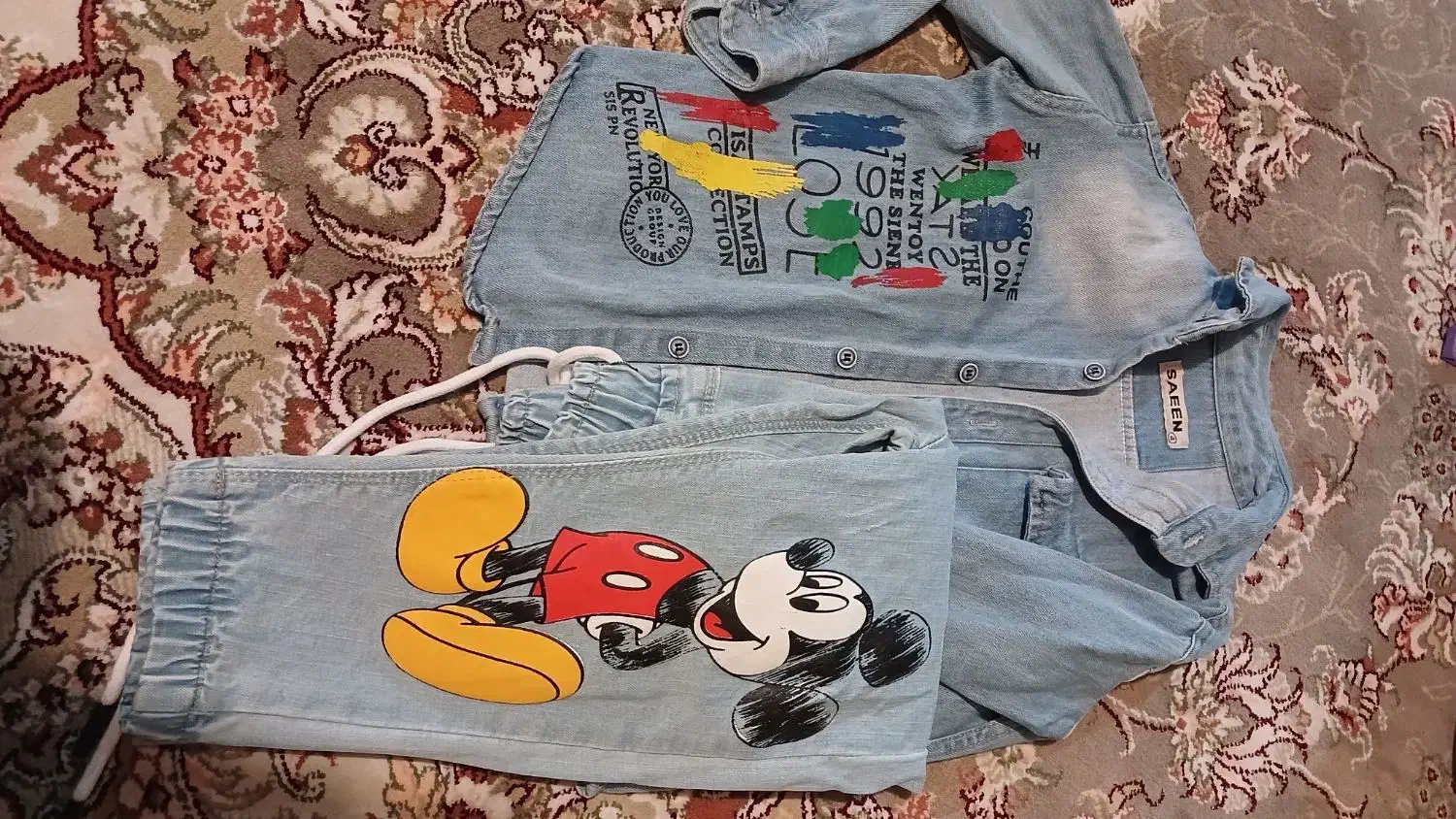 لباسهای بچه گانه منای تا ۷سال هرکدام ۹۰۰تومان|کفش و لباس بچه|تهران, پاسداران|دیوار