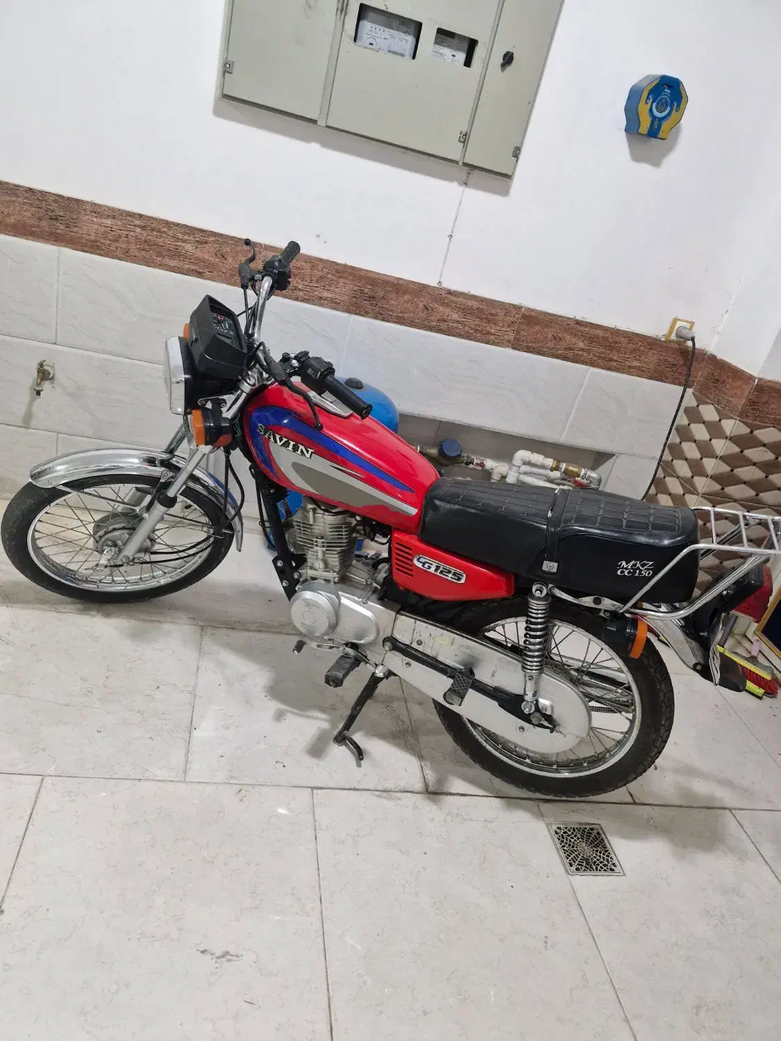 ساوین ۱۲۵|موتورسیکلت|انگوران, |دیوار