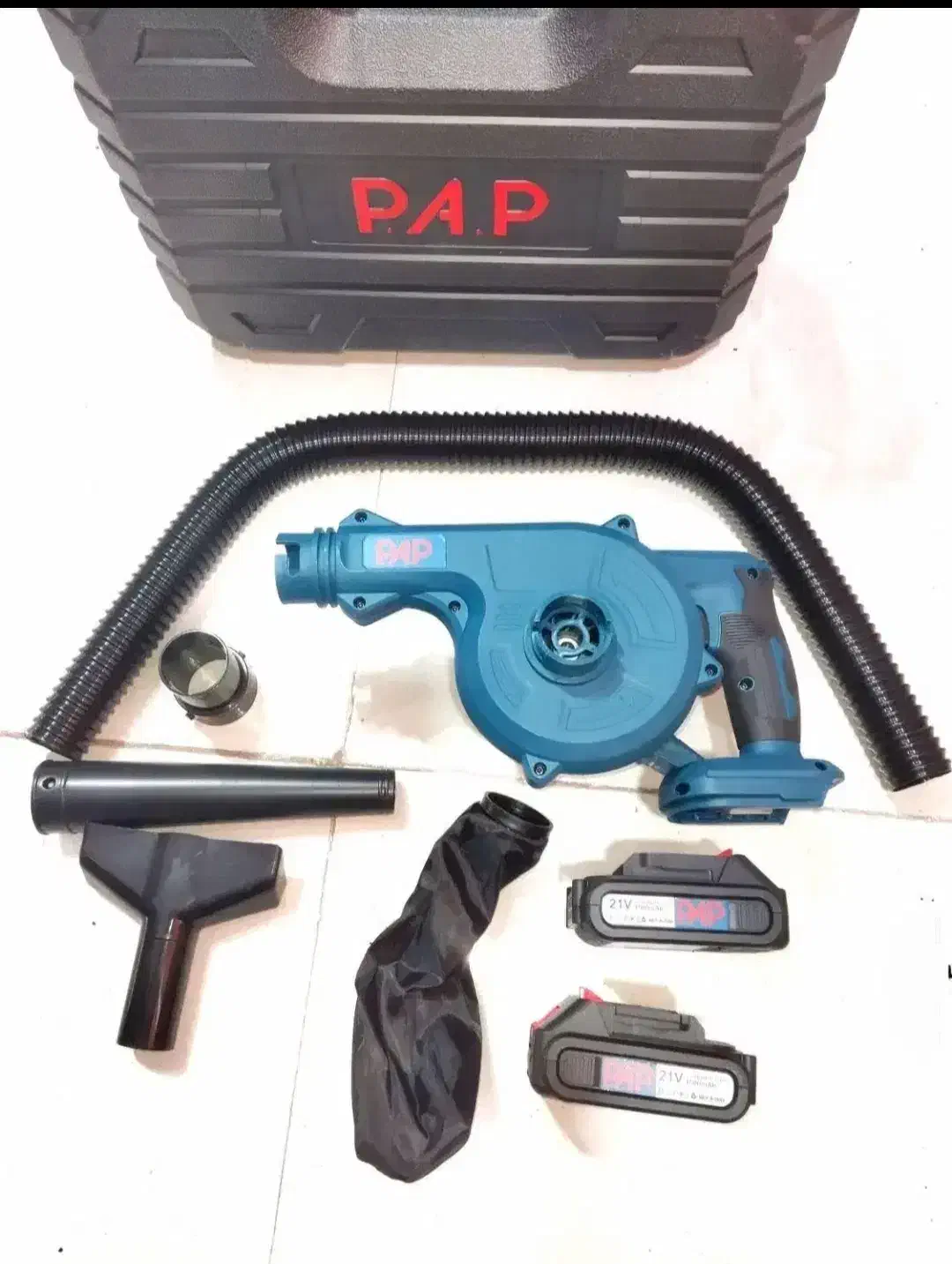 بلوور شارژی دو باتری پی ای پی جارو شارژی p.a.p|ابزارآلات|شیراز, شهرک رضوان|دیوار