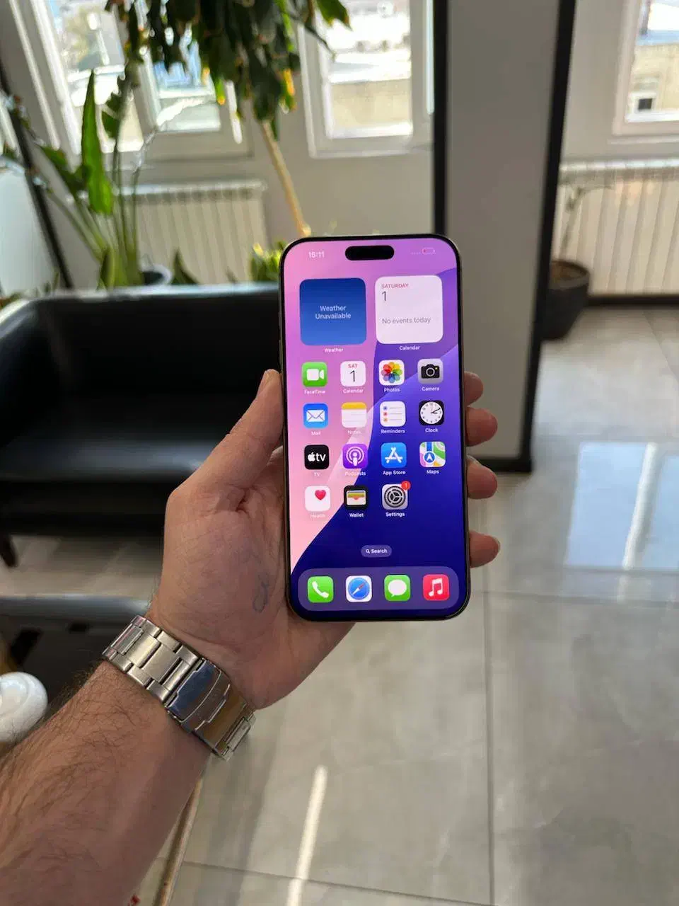 آیفون 16 پرومکس باطری 100 درصد iphone 16promax ZAA|موبایل|تهران, فلسطین (میدان انقلاب)|دیوار