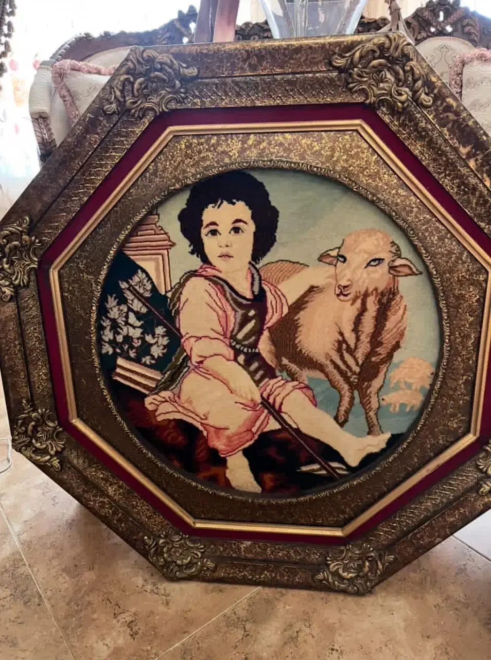 تابلو فرش دستبافت|تابلو فرش|قزوین, |دیوار