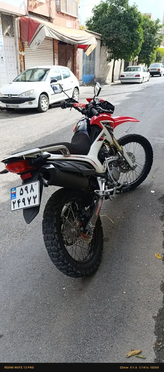 موتور تریل فلات 200|موتورسیکلت|گرگان, |دیوار