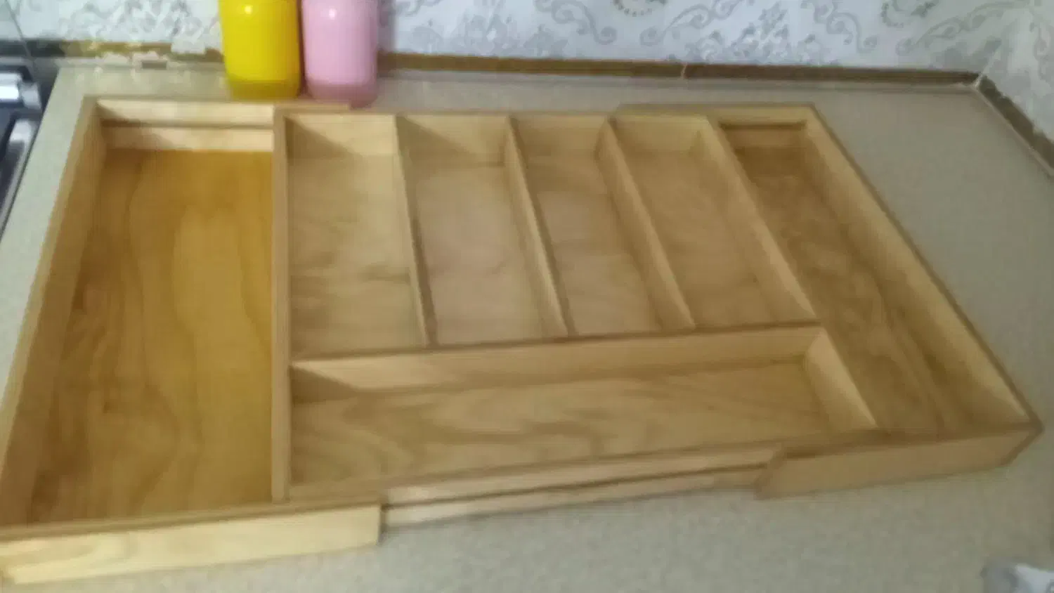 جاقاشقی چوبی|آبچکان و نظمدهنده ظروف|اسلامشهر, شهرک واوان|دیوار