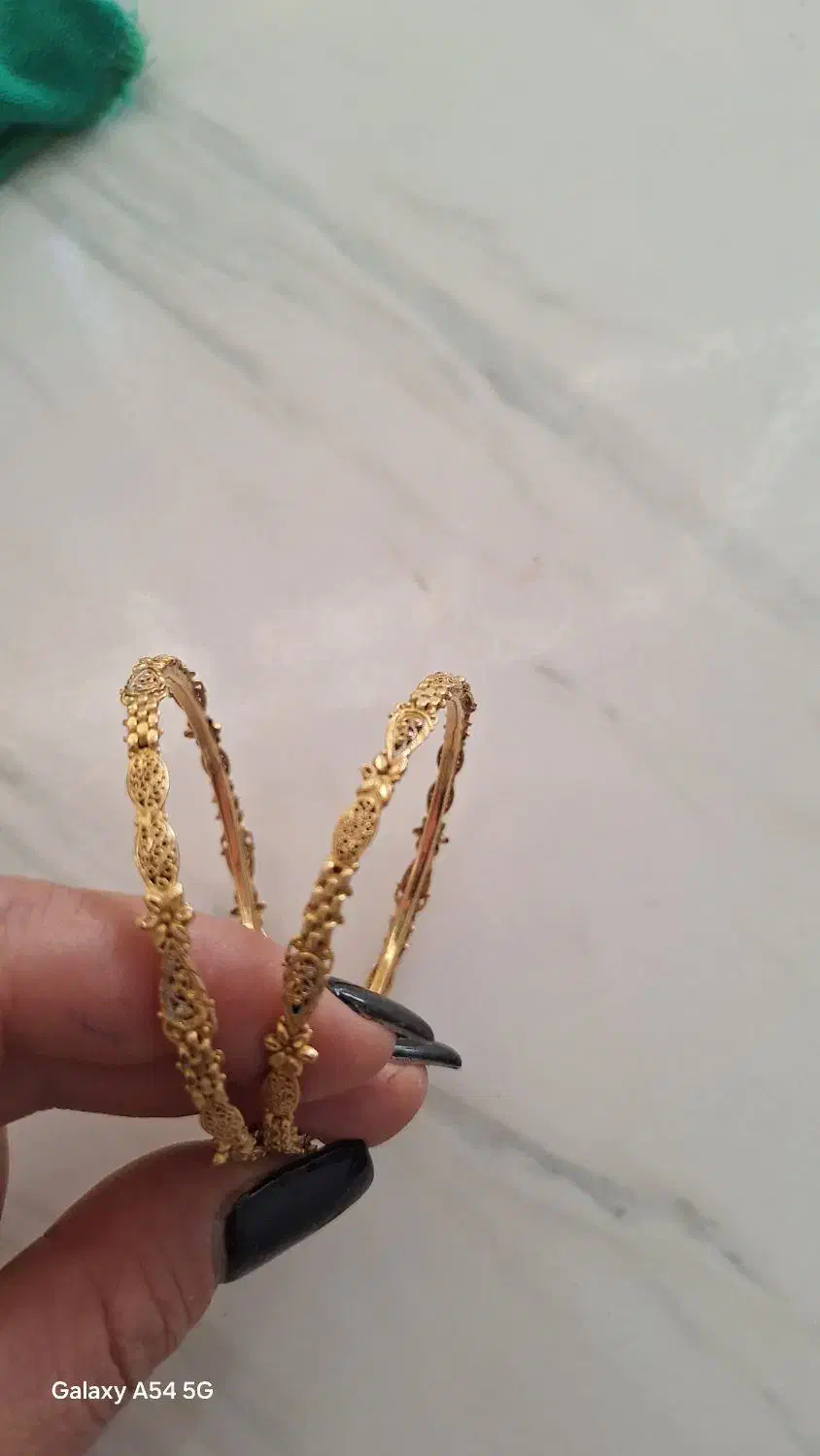 فروش دو لنگه النگو کشمیری محکم و زیبا|جواهرات|شیراز, شهرک امام حسین|دیوار