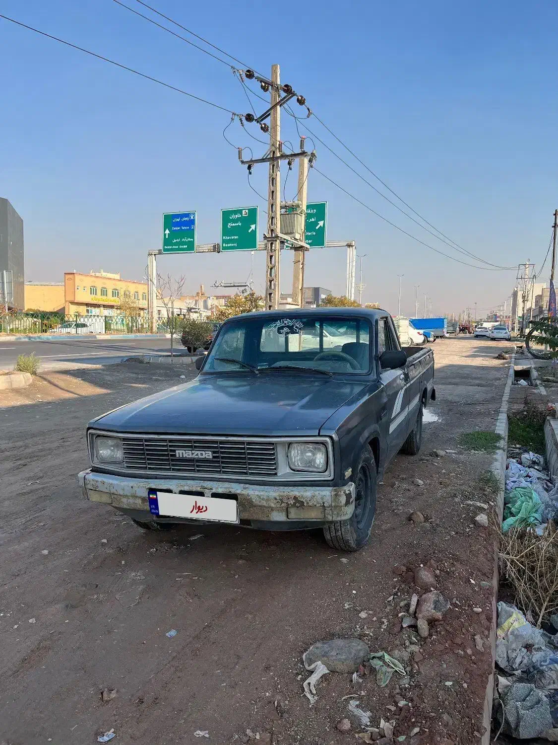 مزدا وانت تک کابین ۲۰۰۰ مدل۸۱|خودرو سواری و وانت|تبریز, |دیوار