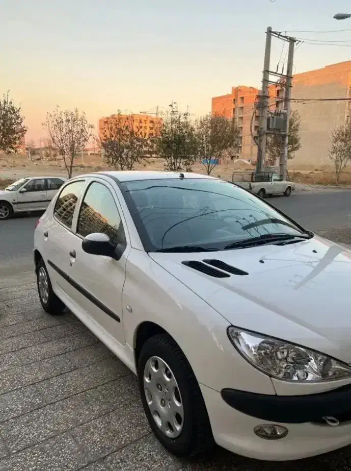 پژو ۲۰۶ تیپ ۲ تک برگ سند در حد صفر واقعی|خودرو سواری و وانت|میاندوآب, |دیوار