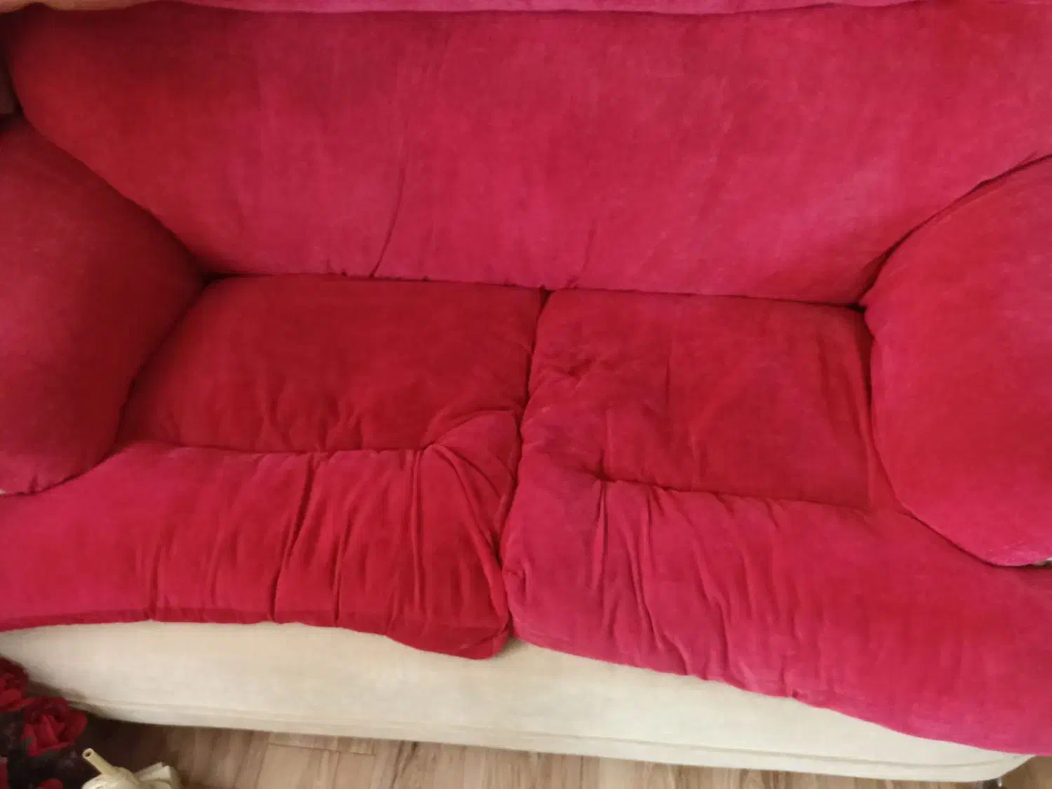 مبل قرمز|مبلمان خانگی و میز عسلی|رشت, علی آباد|دیوار