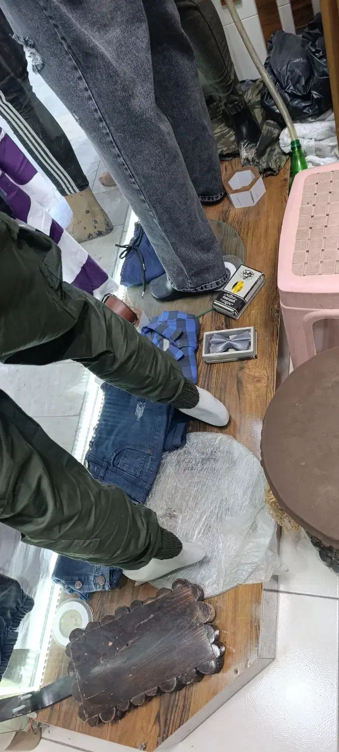 میز چوبی خوشگل مناسب کافه و زیر مانکنی|میز و صندلی غذاخوری|کرمانشاه, |دیوار