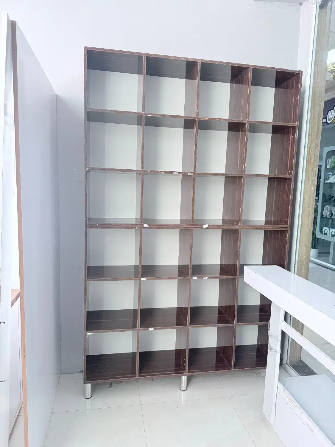 قفسه ام دی اف|کتابخانه، شلف، قفسه‌های دیواری|گناباد, |دیوار