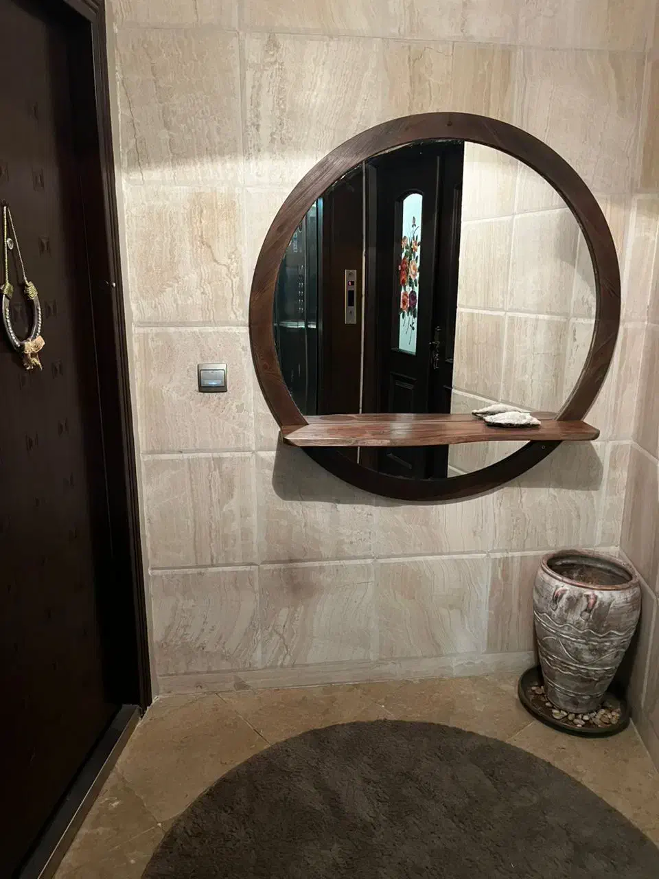 آیینه دیوار کوب تمام چوب روسی|آینه|مشهد, فلسطین|دیوار