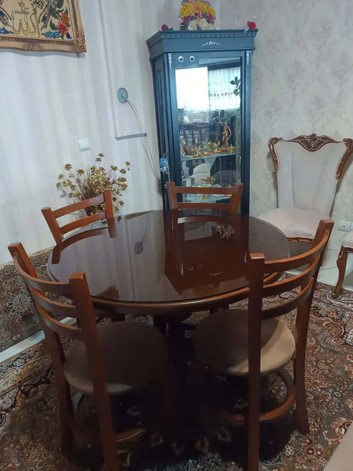 میز غذاخوری|میز و صندلی غذاخوری|همدان, |دیوار