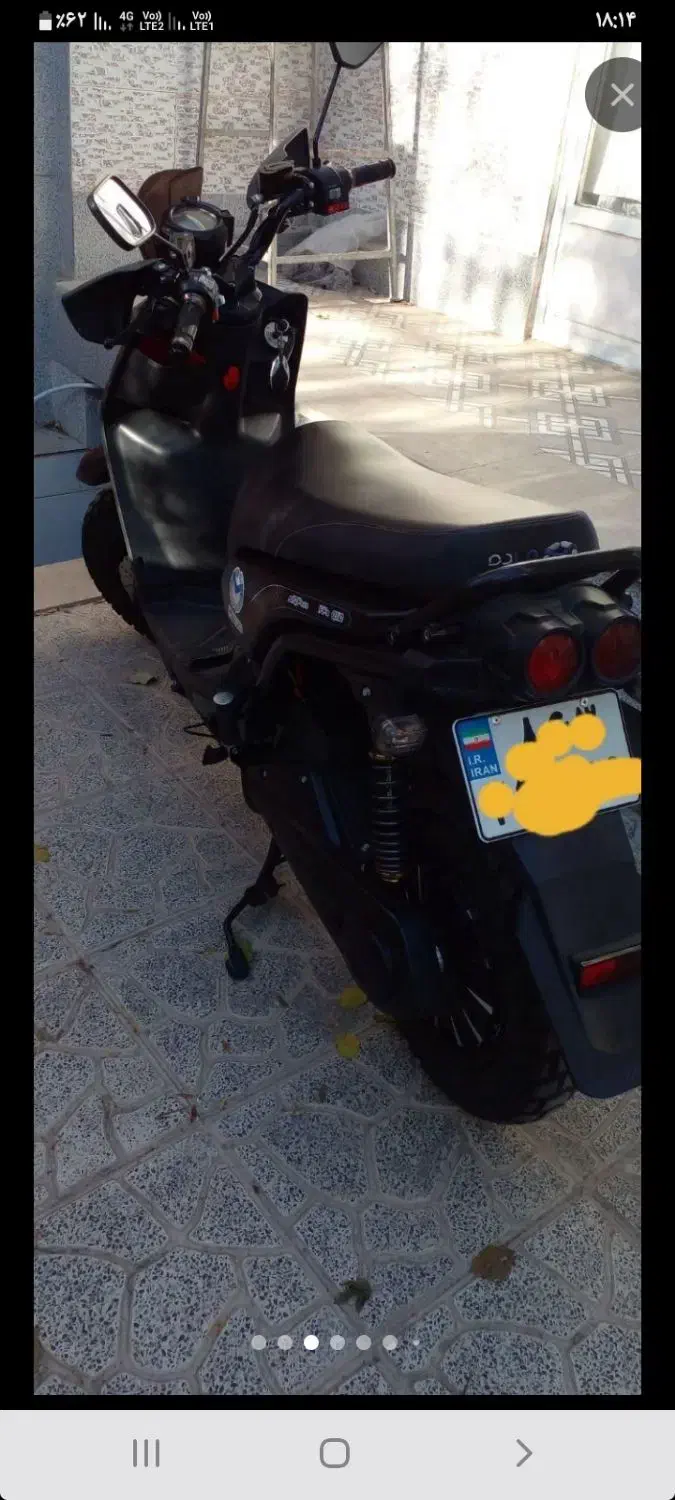 موتور برقی مادو صفر1404 بیمه گارانتی3000وات لیتیوم|موتورسیکلت|اصفهان, شیخ اشراق|دیوار