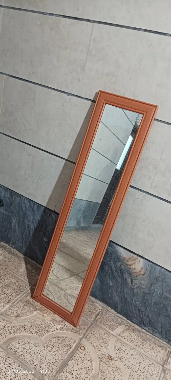 آینه قدی|آینه|بوئین زهرا, |دیوار