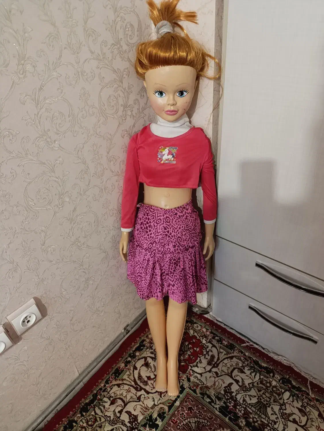 عروسک بزرگ مانکن|اسباببازی بچه|خوی, |دیوار