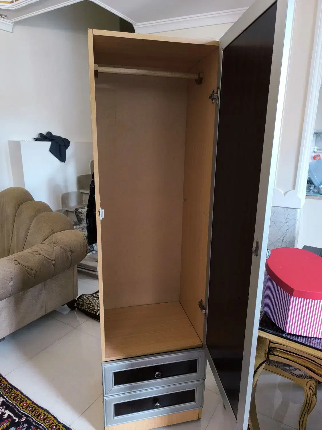 کمد لباس|جاکفشی، کمد، دراور|تبریز, |دیوار