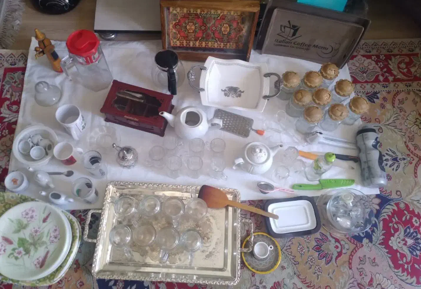 ظرف و ظروف آشپزخانه همه با هم|ظروف سرو و پذیرایی|تهران, پرستار|دیوار
