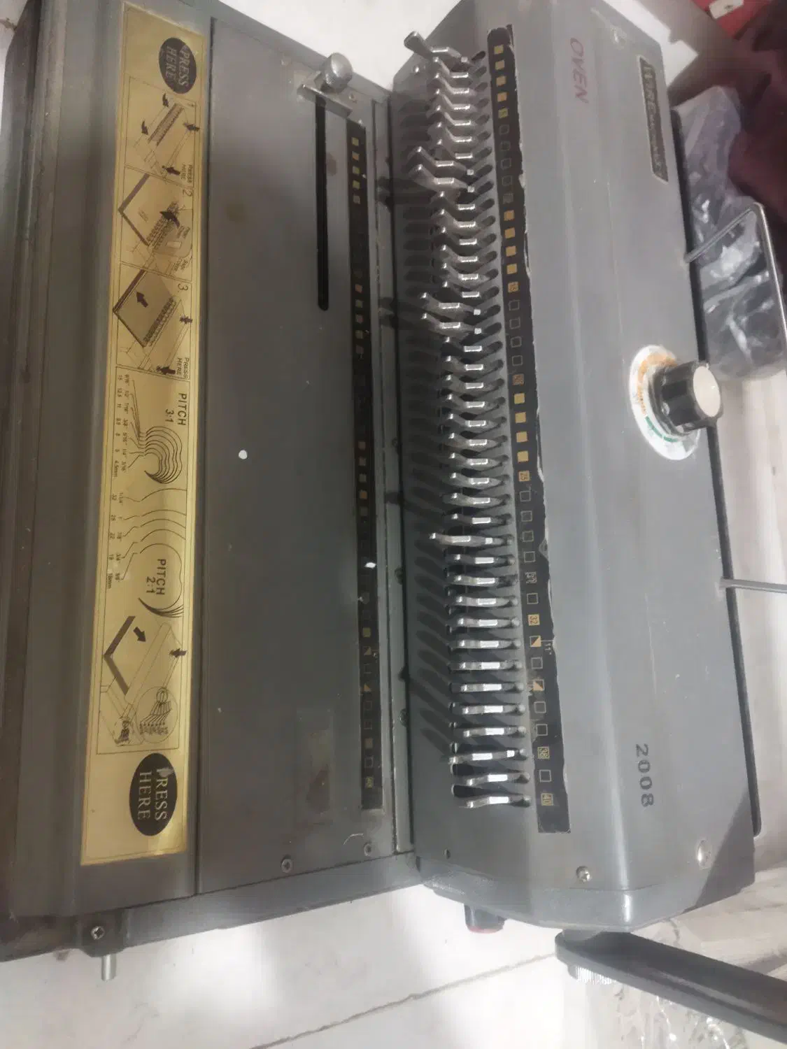 فروش دستگاه ریسوگراف cr1630 و دستگاه فنر دوبل|پرینتر، اسکنر، کپی، فکس|مشهد, ابوذر|دیوار