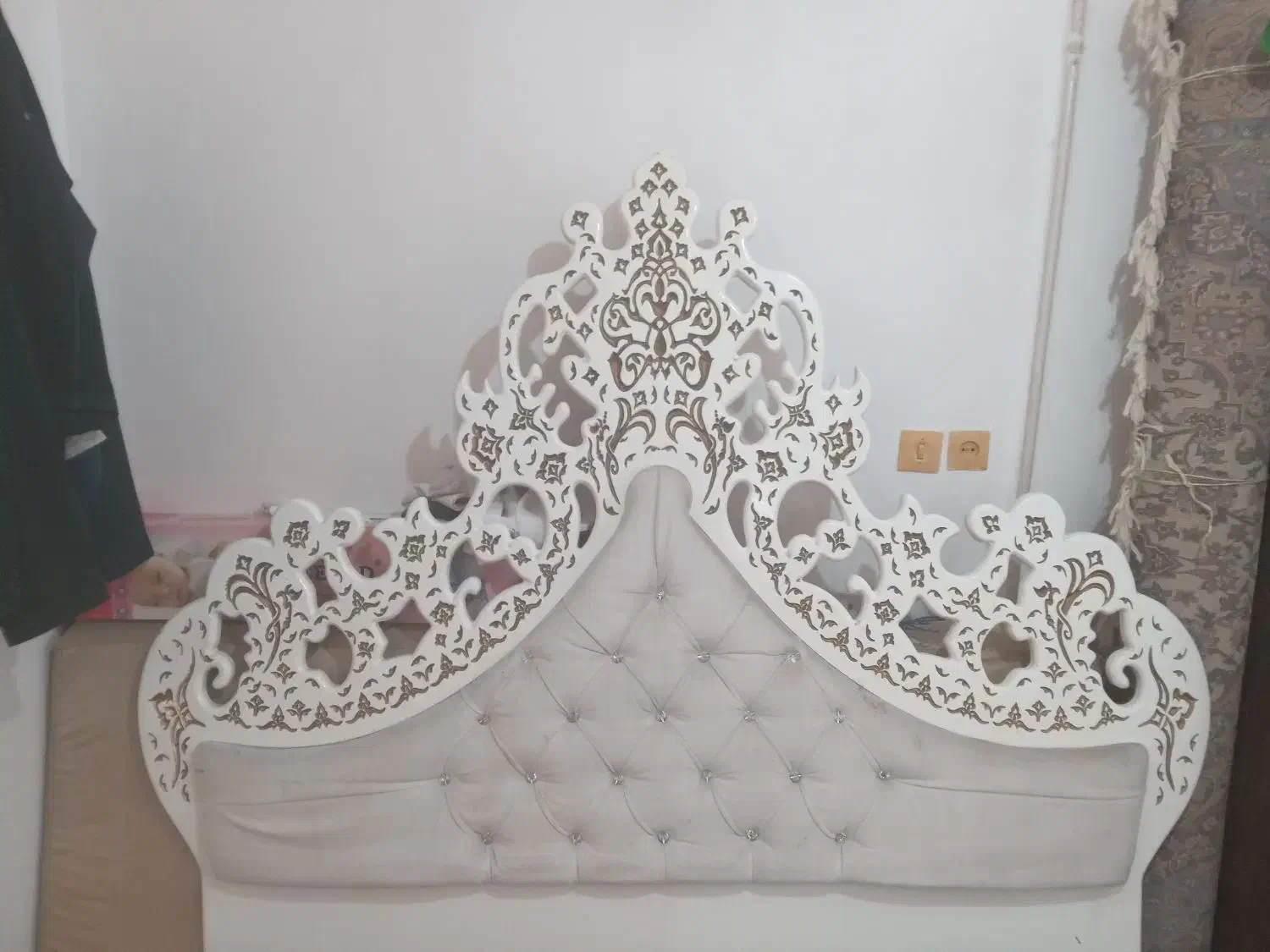 تخت دونفر کامل با تشک.|تخت و سرویس خواب|ورامین, ورامین|دیوار