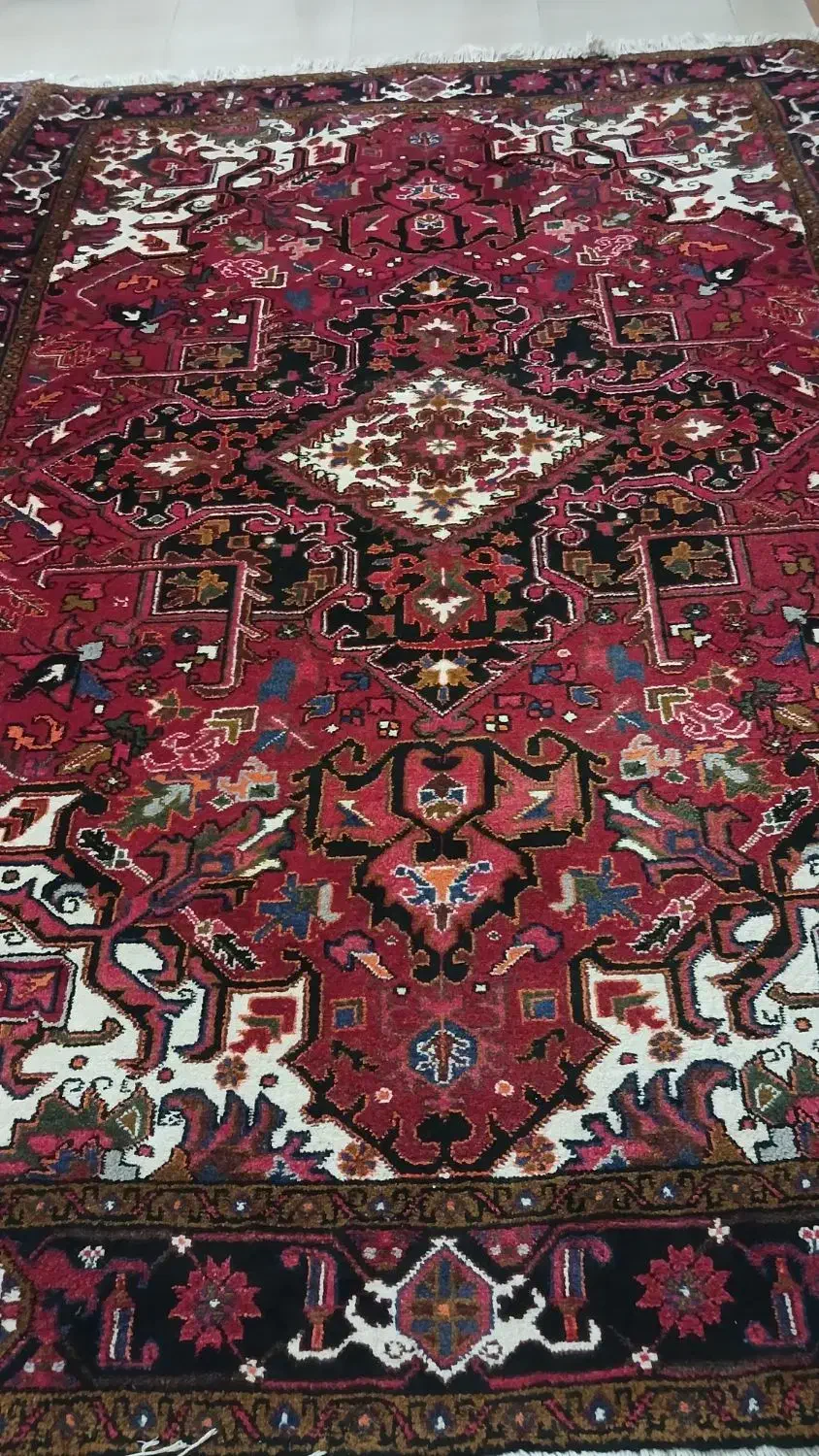 فرش دستباف ۶ متری|فرش|مراغه, |دیوار