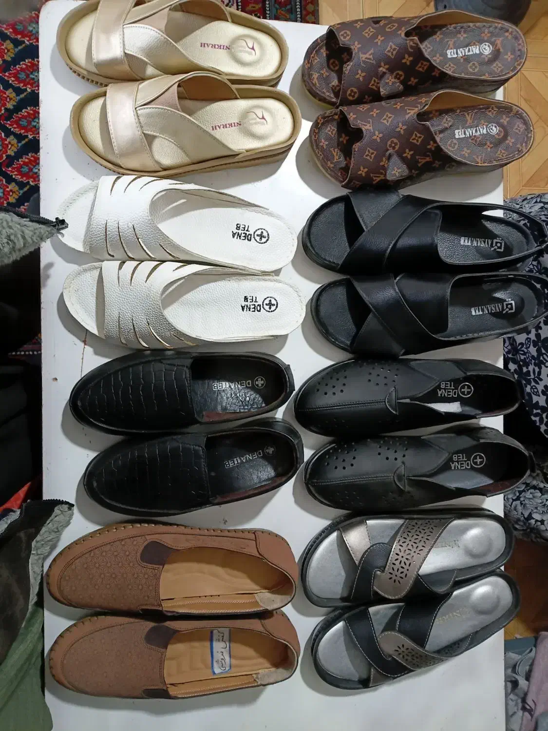 کفش دمپایه زنانه|کیف، کفش، کمربند|شاهین دژ, |دیوار