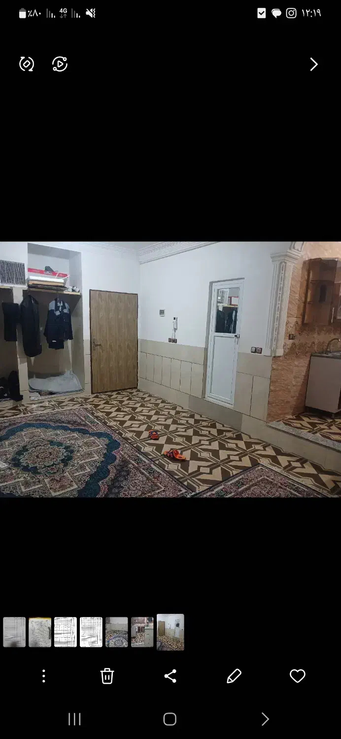 اجاره منزل ۵۰ متری طبقه بالا در فاز ۳ نجف شهر|اجارهٔ آپارتمان|سیرجان, |دیوار