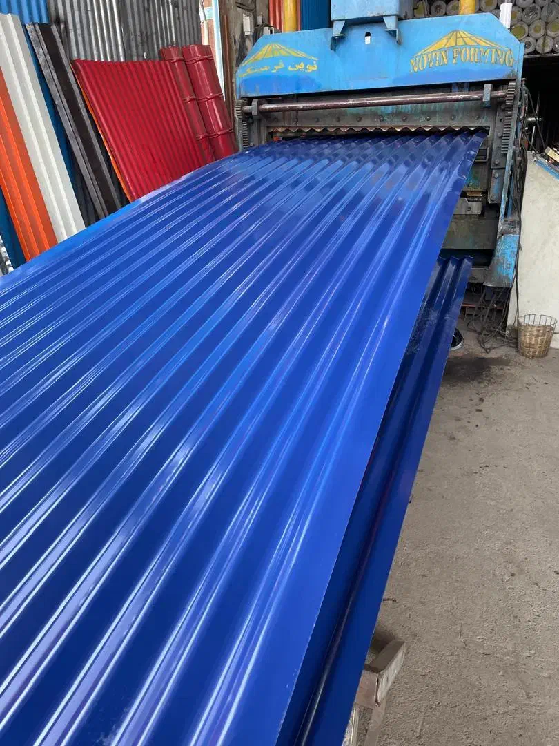 ورق گالوانیزه شیروانی رنگی ساده کرکره ذوزنقه سفال|عمده‌فروشی|تهران, ولنجک|دیوار