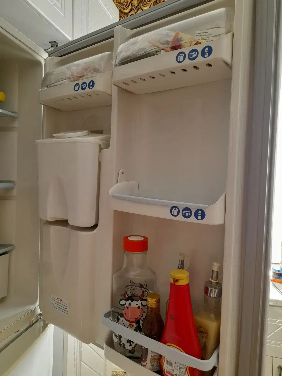 باسلام یخچال سالم سفید رنگ|یخچال و فریزر|نظرآباد, نظرآباد|دیوار