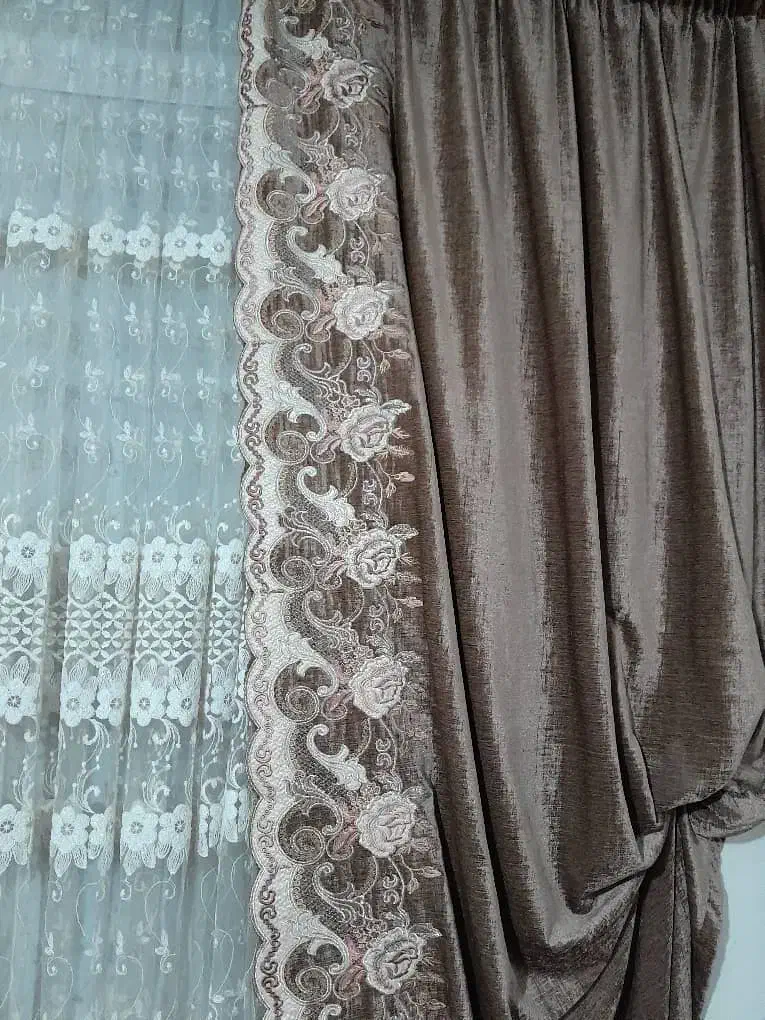 پرده پذیرایی|پرده، رانر، رومیزی|باغستان, |دیوار