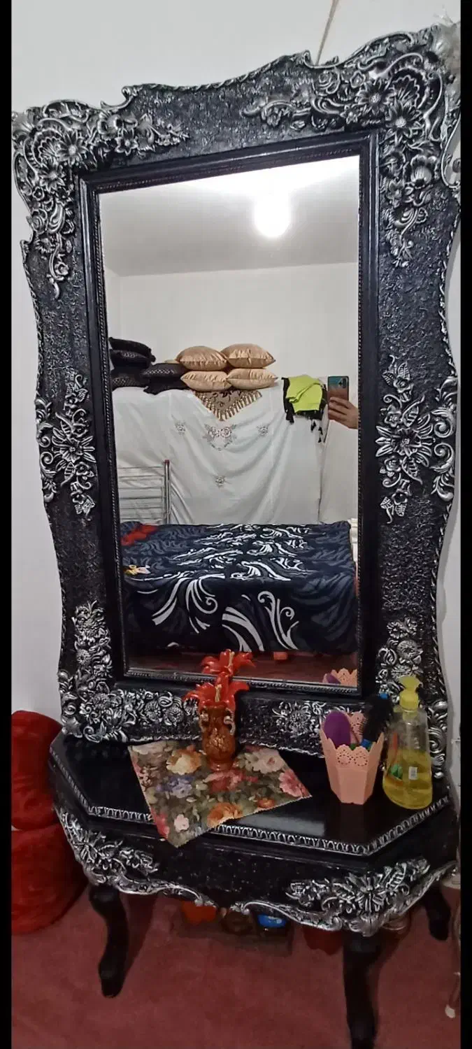 آیینه کنسول|بوفه، ویترین، کنسول|ملایر, |دیوار