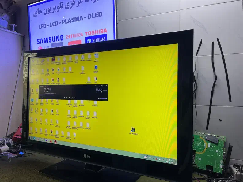 تلویزیون ۴۲ ال جی پلاسما دارای گیرنده|تلویزیون و پروژکتور|کرج, آق تپه|دیوار