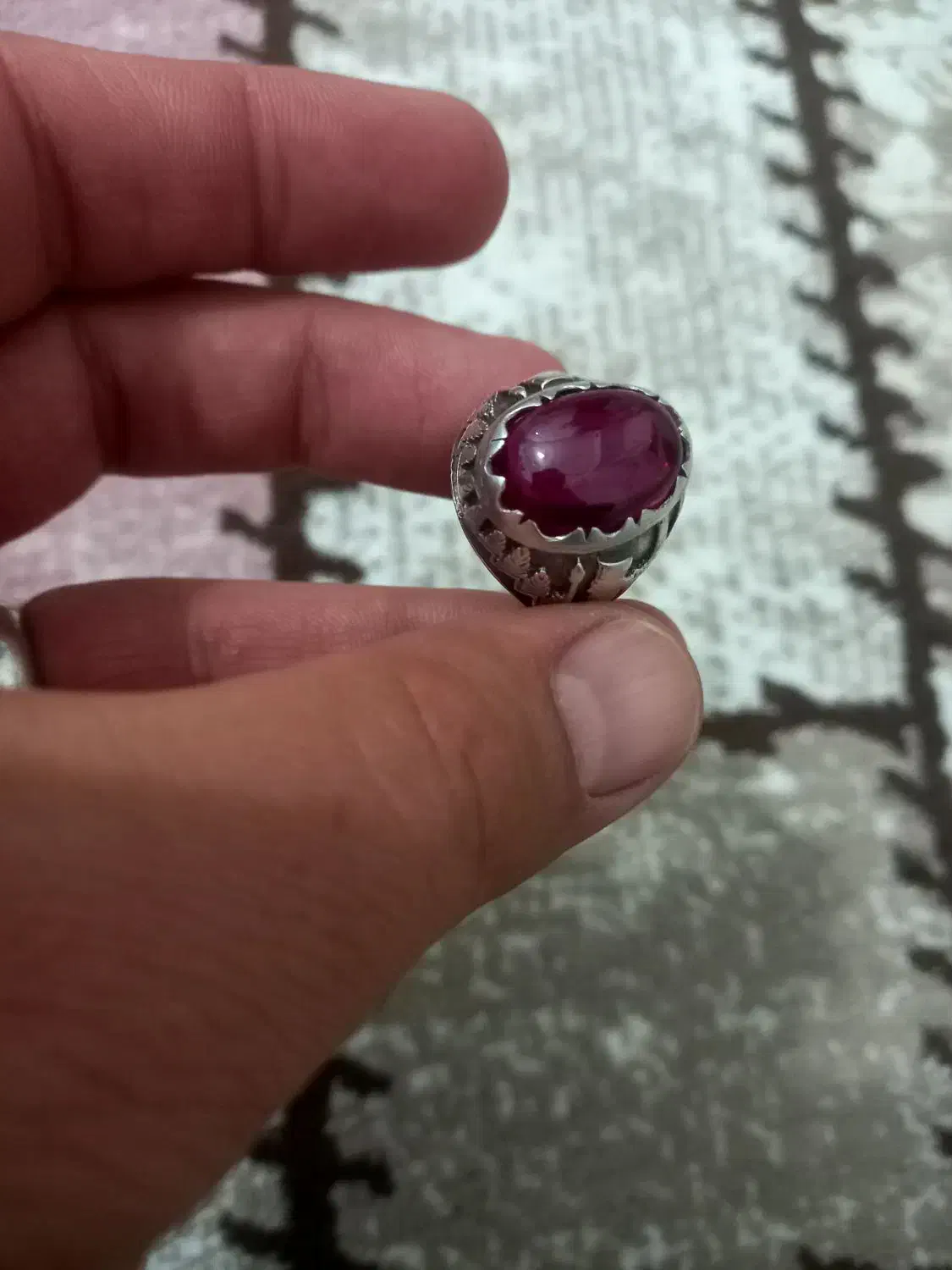 انگشتر یاقوت|جواهرات|کرمانشاه, |دیوار