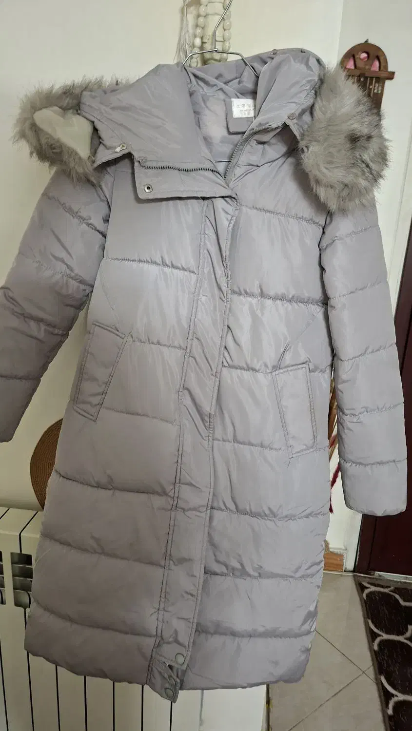 کاپشن نو ضخیم طوسی|لباس|تهران, خانی آباد نو شمالی|دیوار