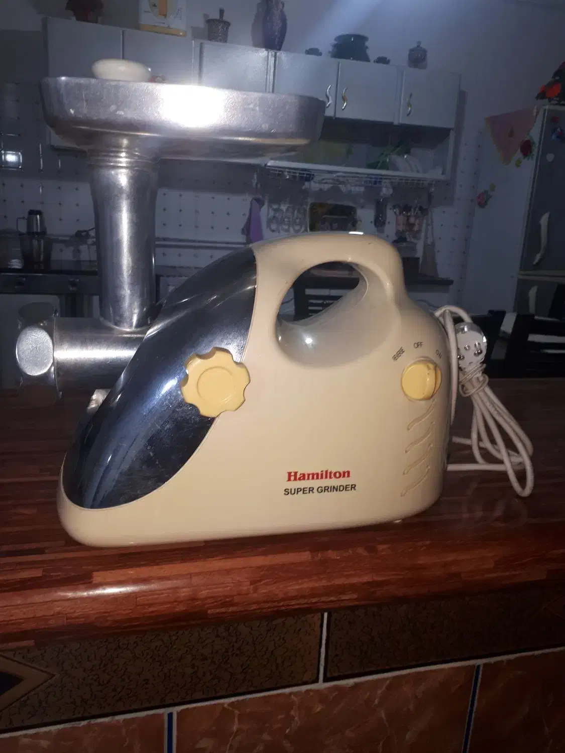 چرخ گوشت همیلتن|خردکن، آسیاب، غذاساز|قلقل رود, |دیوار