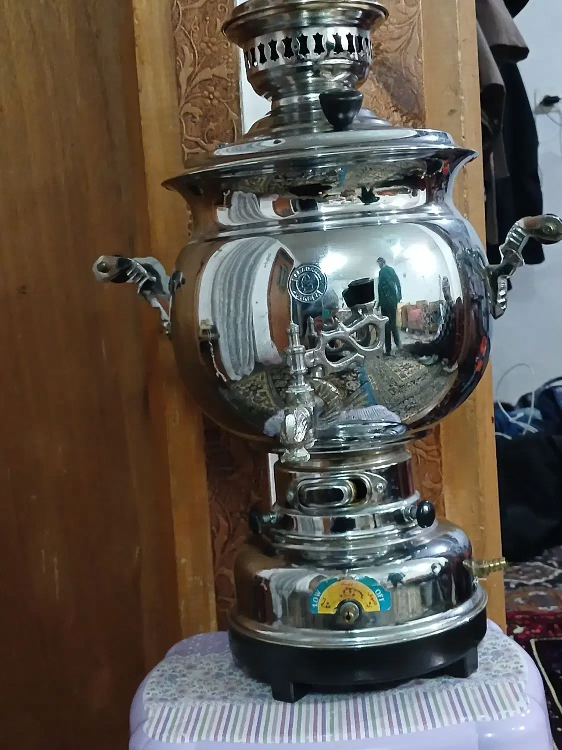 سماورگازی|سماور، چای‌ساز، قهوه‌ساز|خوی, |دیوار