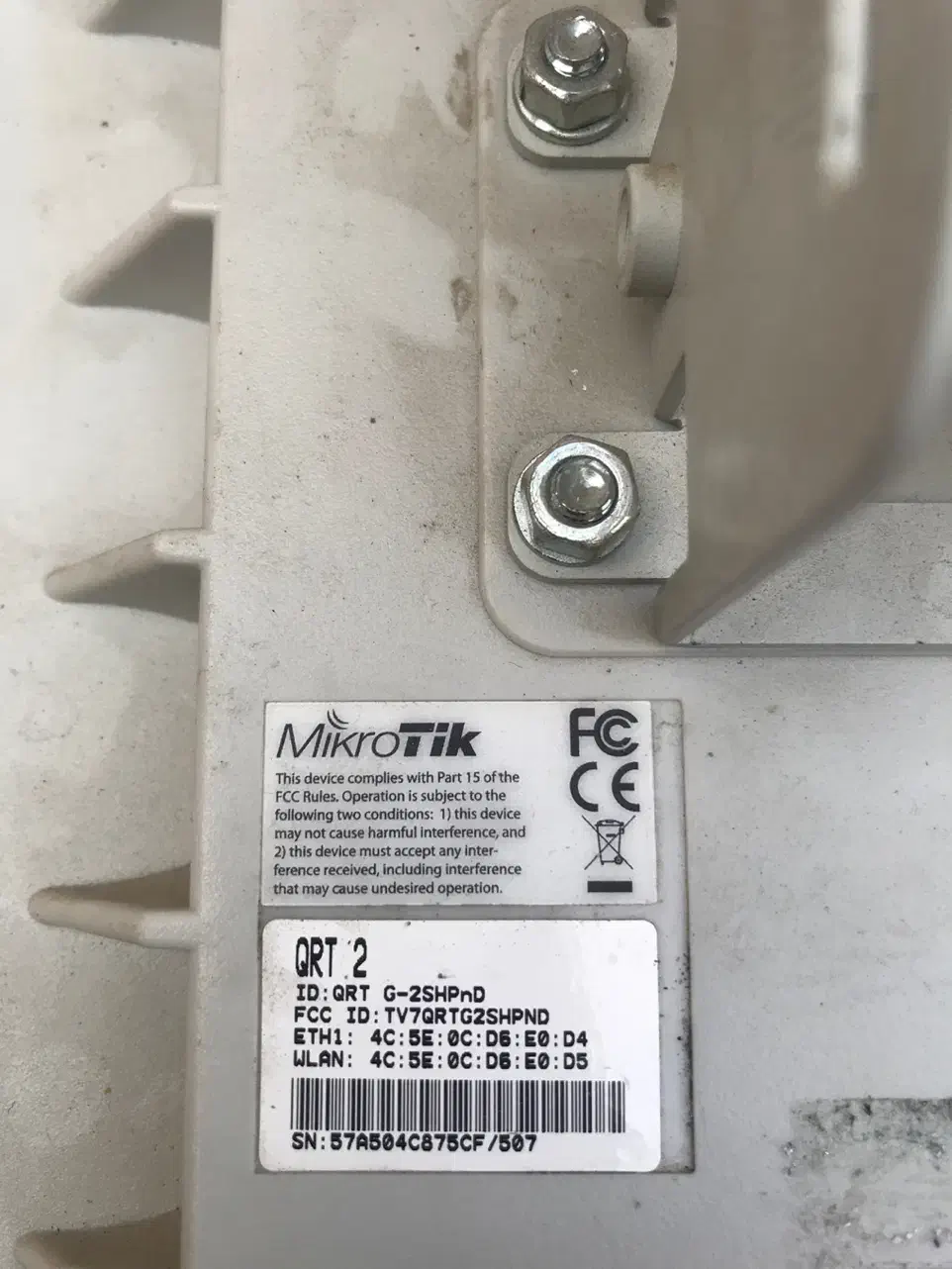 رادیو وایرلس میکروتیک مدل QRT 2|مودم و تجهیزات شبکه|ورامین, ورامین|دیوار
