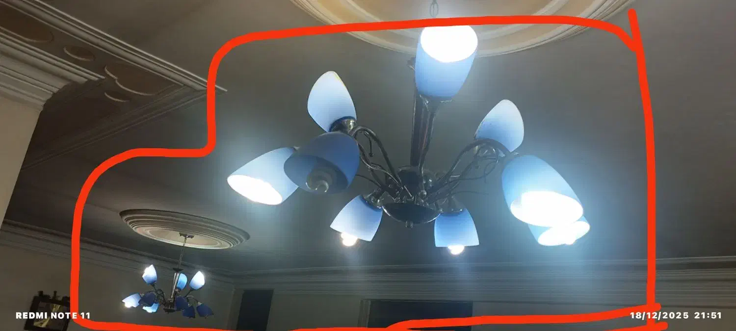 لوستر|لوستر و چراغ آویز|کرج, حیدرآباد|دیوار