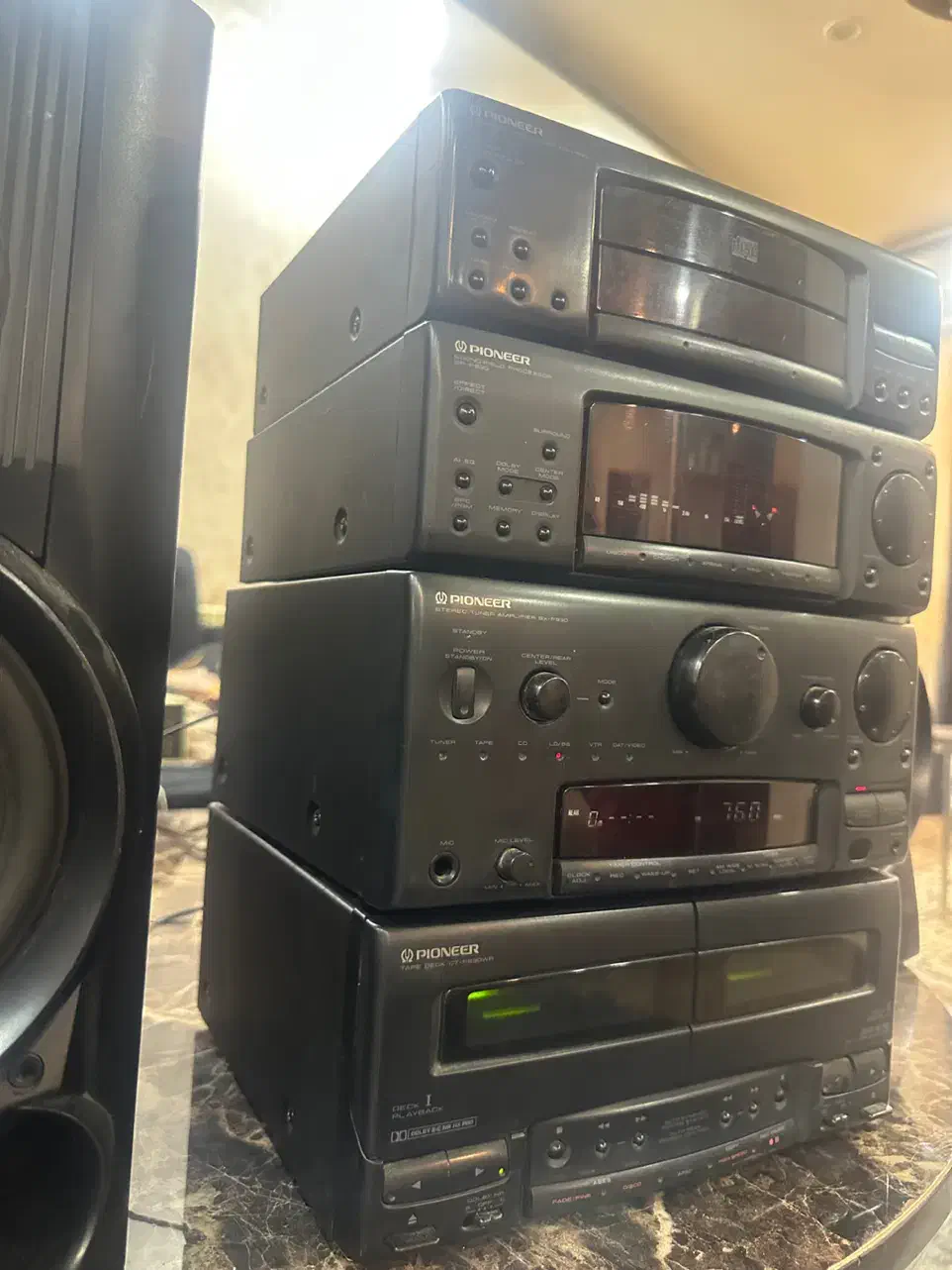 ضبط طبقاتی پایونیر|سیستم صوتی خانگی|رشت, رشتیان|دیوار