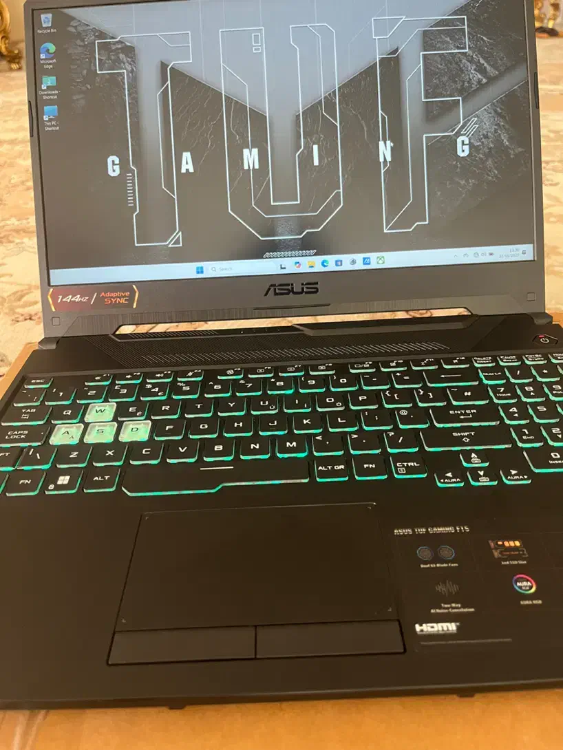 asus tuf i7 نونو قوی|رایانه همراه|اصفهان, آزادگان|دیوار