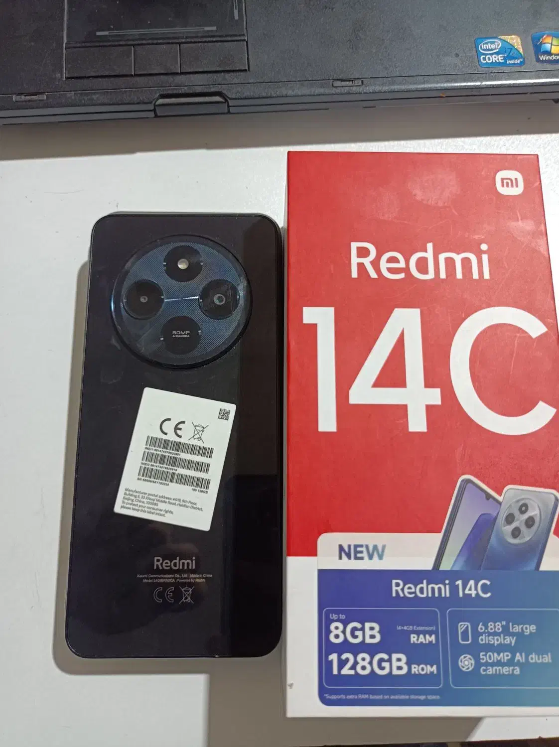 گوشی Redmi14c دست دوم|موبایل|بازرگان, |دیوار