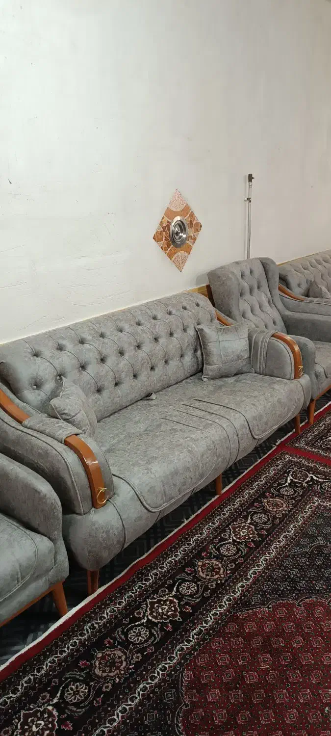 مبل راحتی ۸نفره|مبلمان خانگی و میز عسلی|شاهین دژ, |دیوار