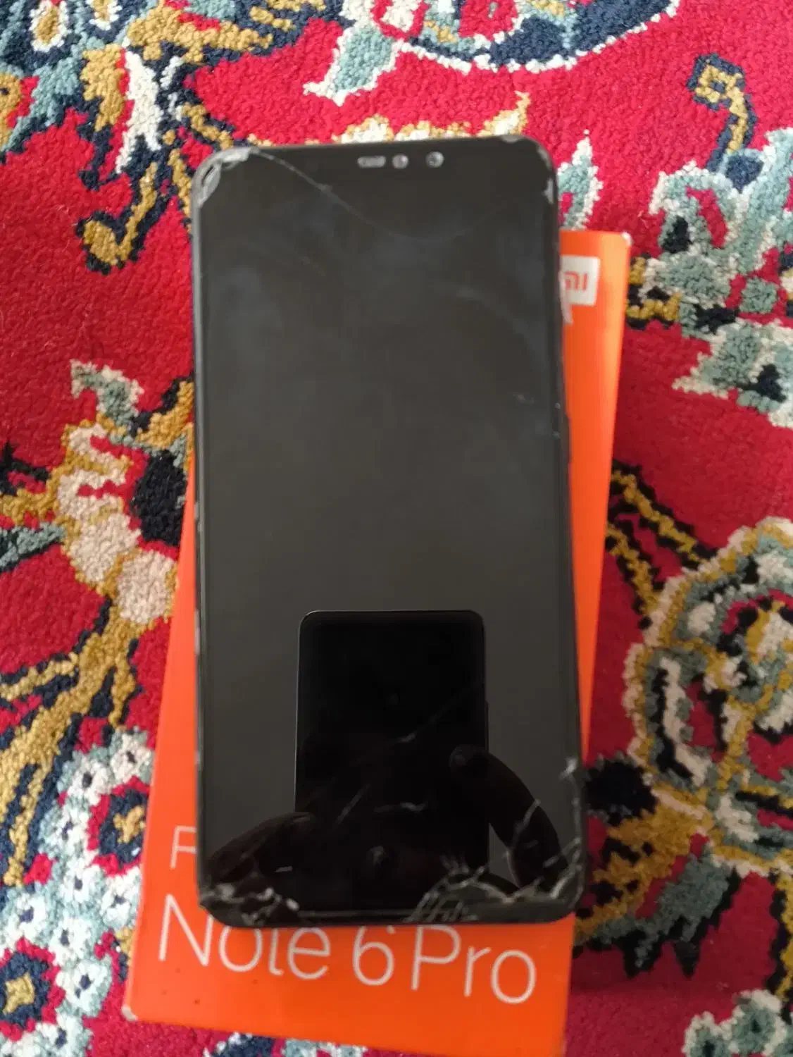 گوشی کارکرده نوت شیش پرو|موبایل|خلیل آباد, |دیوار