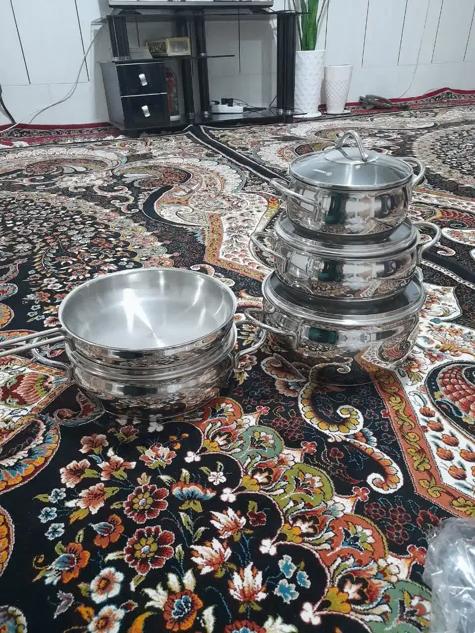 سرویس قابلمه  استیل کورومیار ترکیه|ظروف پخت‌وپز|قم, شهید صیاد شیرازی|دیوار